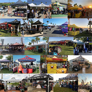 Tenda a Padiglione 3x3 Personalizzata, Gazebo Pieghevole Promozionale con Stampa, Tettoia Pop-Up per Fiere ed Eventi - Product Image 6