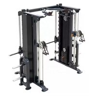 Machine Smith multifonctionnelle commerciale Câble de gymnastique Crossover Multi Smith Trainer Power Rack Smith Machine