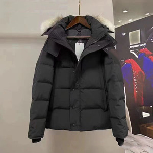 Parka <span class=keywords><strong>di</strong></span> <span class=keywords><strong>Marca</strong></span> Designer, Cappotto Invernale in Cotone Impermeabile, Giacca Canada Goose da <span class=keywords><strong>Uomo</strong></span> con Distintivi <span class=keywords><strong>di</strong></span> Alta Qualità - Product Image 4