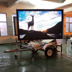 琥珀色のトラフィック主導のディスプレイP20ポータブル可変メッセージサイントレーラー - Product Image 6