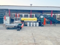 Machine de granulation et de pelletisation à vis simple pour le recyclage des déchets plastiques PP PE HDPE LDPE ABS PET PVC EPS à prix abordable