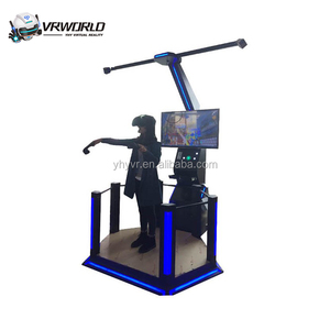Équipement de tir en réalité virtuelle YHY 9D, plateforme de marche <span class=keywords><strong>VR</strong></span>, simulateur de <span class=keywords><strong>jeu</strong></span> interactif pour les lieux de divertissement en intérieur - Product Image 2