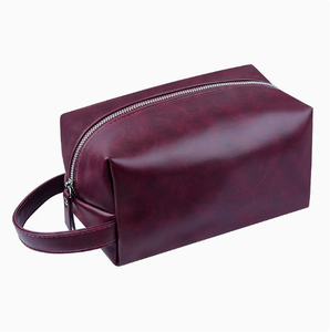 Bolsa de Maquillaje PEIQUAN de Gran Capacidad, Estilo Vintage, en Cuero PU, Multifuncional, Portátil, Organizador de Artículos de Aseo para Viaje - Product Image 5