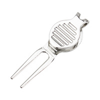 Outils de réparation de divots de golf en laiton antique anti-ternissement avec marqueur de balle personnalisé – Meilleur fournisseur de marqueurs de balle de golf – Outil avec logo personnalisé