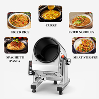 Robot de cuisine industriel commercial électrique pour restaurant, machine automatique de cuisson de riz frit, wok, équipement de cuisson