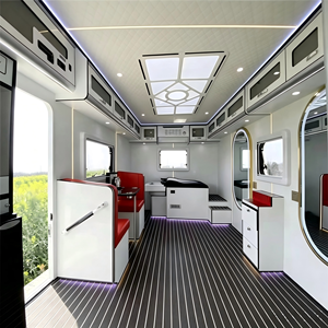 Autocaravana de 4 a 6 plazas con cocina, baño y comedor, unidad de alojamiento móvil para vacaciones. - Product Image 6