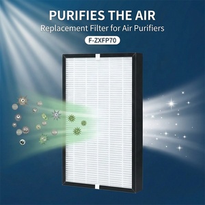 Filtre HEPA de remplacement pour <span class=keywords><strong>purificateur</strong></span> <span class=keywords><strong>d</strong></span>'<span class=keywords><strong>air</strong></span> F-ZXFP70 436x265x50mm Compatible avec les séries F-VXE60 F-VXF65 F-VXF70 - Product Image 1