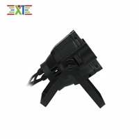 Projecteur LED COB Slim XJ 50W 3200K/5600K Blanc/Blanc Chaud Contrôle DMX512 IP33 CRI90 Éclairage de Scène Intérieur pour Mariages et Banquets