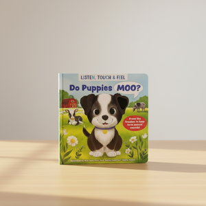 <span class=keywords><strong>Livre</strong></span> sonore sensoriel pour enfants : Chiots de la ferme à toucher et à presser – <span class=keywords><strong>Livre</strong></span> éducatif précoce pour tout-petits avec sons d'animaux - Product Image 4