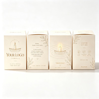 Boîte à bougies parfumées personnalisée avec estampage à chaud, OEM ODM, papier couché imprimé, logo personnalisé, taille personnalisée, fermeture magnétique, insert en mousse EVA