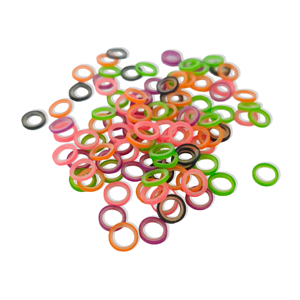 बालों की चोटियों, पालतू जानवरों की ग्रूमिंग और दांतों के गैप के लिए बहुउद्देशीय इलास्टिक रबर बैंड 1/8 3/16 1/4 5/16 इंच 3.5oz 4. - Product Image 6