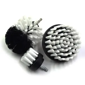 4 pieces drill cleaning brush power scrubber cleaning brush for drill