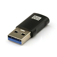 Cargador Rápido USB 3.1 CF a USB 3.0 AM, Adaptador de 10G, L=33.2mm, Adaptador USB C