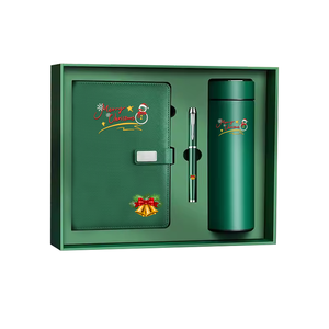 Nuove <span class=keywords><strong>idee</strong></span> di prodotto 2024 regali aziendali di lusso penna per taccuino con Logo personalizzato Set <span class=keywords><strong>regalo</strong></span> di natale aziendale articoli - Product Image 1