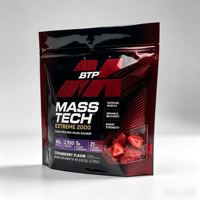 MOQ 100 pièces – Sachet refermable personnalisé en Mylar pour protéines de lactosérum, gainers de masse, suppléments sportifs en poudre – Logo personnalisé