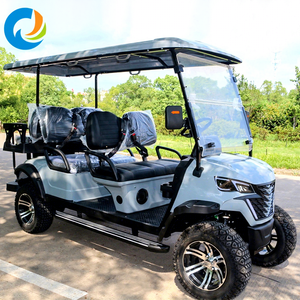 Voiture de <span class=keywords><strong>golf</strong></span> électrique Robetaa 48V 60V NEUF, édition 6 places, utilitaire, à vendre - Product Image 1