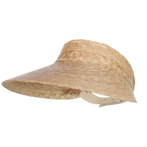 Upf50высокое Качество Пользовательский логотип простые большие пляжные шляпы широкополая оплетка соломенные шляпы