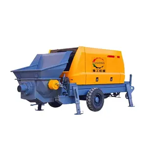 concrete trailer pump diesel concrete pump price in india concrete mixer machine with pump