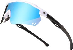 Gafas de Sol Deportivas Polarizadas para Ciclismo, Resistentes, con Montura Invisible, Correa Ajustable, Lentes Espejadas, Protección UV400 - Product Image 2