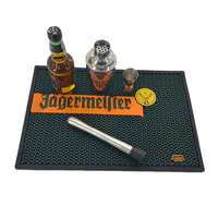 Tapete de Barra de Silicona Ecológico Personalizado, Antideslizante, Resistente a las Gotas, con Espacio de Almacenamiento, Logotipo Personalizable, Protector de Mostrador para Pub o Club