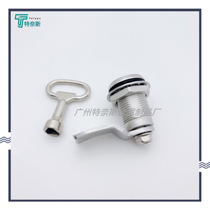 Cerradura de Lengüeta Giratoria de Acero Inoxidable Telays MS816 para Puerta de Acero, Tamaño Universal, Plateada - Product Image 5