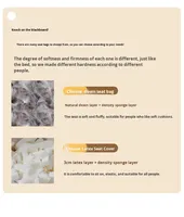 2025 MYUZ Cloud Soft Sofa - Cremefarbenes Wabi-Sabi-Stil Faulenzersofas Minimalistisches Leinen-Polstersofa mit Daunenfüllung Modulares Weißes Sofa-Set