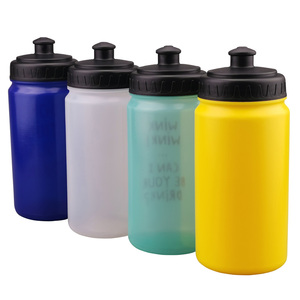 Bouteille d'eau de cyclisme avec logo, échantillon gratuit, pour la course en plein air, bouteille d'eau de sport en plastique, bouteille d'eau sans BPA d'un demi-gallon - Product Image 1