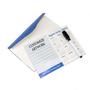 Aimants de réfrigérateur publicitaires personnalisés en gros avec logo, impression sur tableau magnétique calendrier et tableau noir - Product Image 5