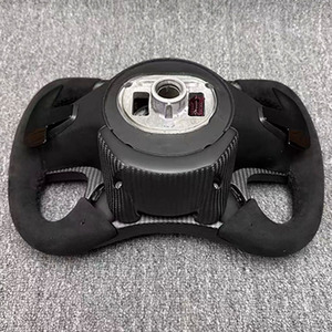 Volante de Carreras Personalizado para Mercedes-Benz AMG Clase G <span class=keywords><strong>F1</strong></span> ONE W464 W465 G63, Volante de Fibra de Carbono y Alcántara - Product Image 6