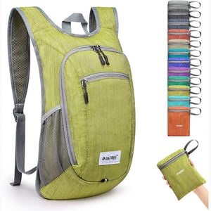 Échantillon gratuit : Sacs à dos pliables pour hommes et femmes, légers, compressibles, pour le voyage, la randonnée et le camping, sacs de sport personnalisés - Product Image 1