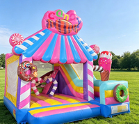 Château gonflable commercial pour enfants, jeux de rebondissement, maison de jeu gonflable à vendre