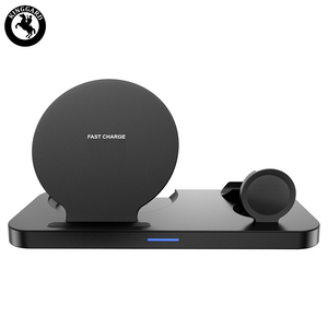 Tapis de bureau pour téléphone portable <span class=keywords><strong>2022</strong></span>, nouvelle arrivée, <span class=keywords><strong>meilleur</strong></span> chargeur <span class=keywords><strong>sans</strong></span> <span class=keywords><strong>fil</strong></span> certifié 3 en 1, matériau ABS, sortie 5W, chargeur rapide personnalisé - Product Image 4