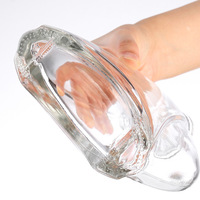 Exportation directe d'usine. Carafe à vin en verre cristal de style européen, bouteilles à whisky, verseur en verre transparent, bouteilles vides.