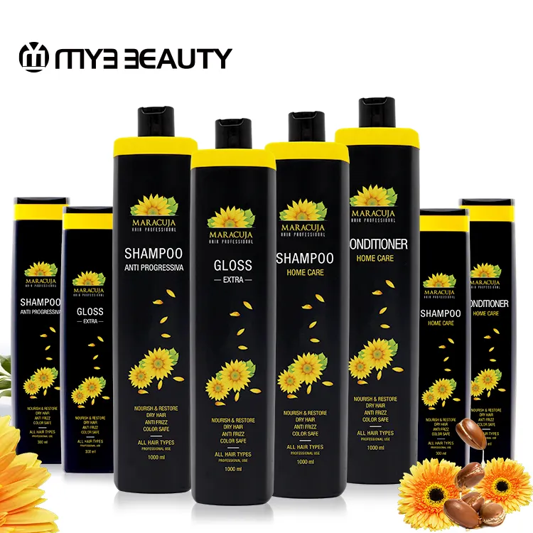 Maracuja Perawatan Rambut, Multi Terapi 1000 Ml Bebas Protein Formaldehida Anti Bebas Perawatan Keratin