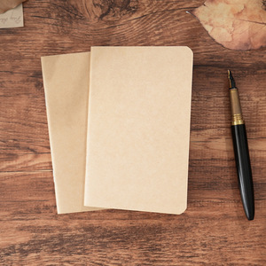 AIGUONIU Traveller's <span class=keywords><strong>Notebook</strong></span> Nachfüllung 100g Holz freies Papier gefüttert <span class=keywords><strong>BLANK</strong></span> Seiten 14x9cm 40 Blatt für Journal ing - Product Image 2