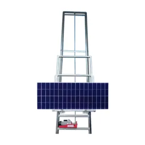 공장 업그레이드 전기화물 리프트 호이스트 엘리베이터 리프트 태양 전지 패널 리프터