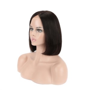 Peluca de cabello humano transparente de 8-16 pulgadas para mujeres negras, <span class=keywords><strong>pelo</strong></span> <span class=keywords><strong>corto</strong></span> Bob, cierre 4x4, barato - Product Image 2