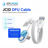 Kabel Pemulihan JCID Jalur Masuk DFU Otomatis untuk Ponsel, iPad, Mac, Flash Firmware, Perbaikan Sistem IOS, Alat Diagnostik, Perawatan, dan Perbaikan