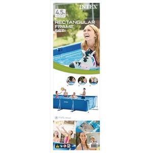 Piscine gonflable rectangulaire <span class=keywords><strong>Intex</strong></span> 4,5 m en PVC pour usage domestique, écologique, avec garantie d'un an - Product Image 4