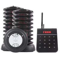 Système de pagers sans fil étanche pour restaurant, camion de nourriture, église, café, avec 10, 20 ou 30 buzzers, appariement rapide