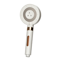 Pommeau de douche haute pression OEM personnalisé avec filtre à vitamine C et contrôle du débit d'eau pour accessoire de robinet de salle de bain