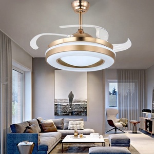 JYLIGHTING <span class=keywords><strong>Luminaire</strong></span> d'intérieur contemporain Décoration Lampe suspendue Lumières fantaisie Ventilateur à pales Lustres et <span class=keywords><strong>luminaire</strong></span> suspendu Moderne - Product Image 2