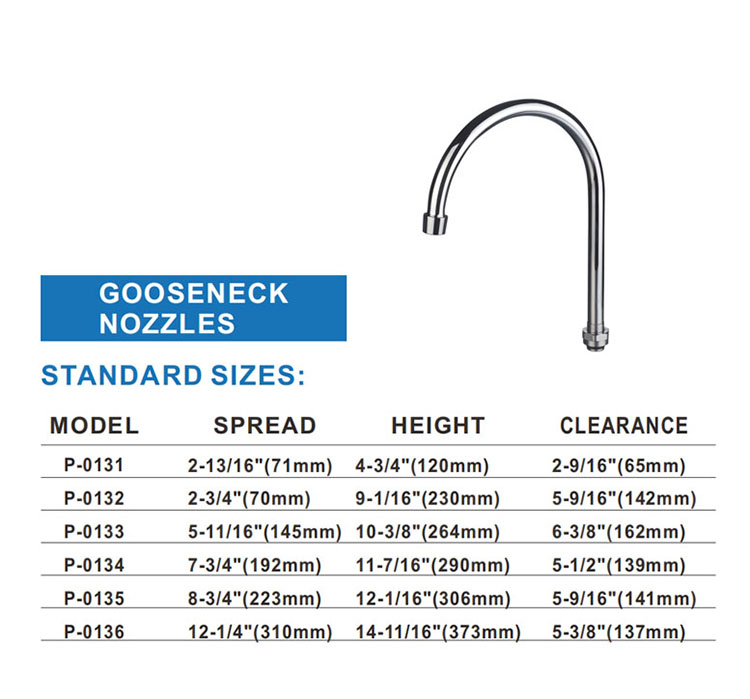 9817-P3 Wall-mounted Single Pantry  Single Lever Handle Gooseneck Swivel Faucets for Kitchen Basin Sink