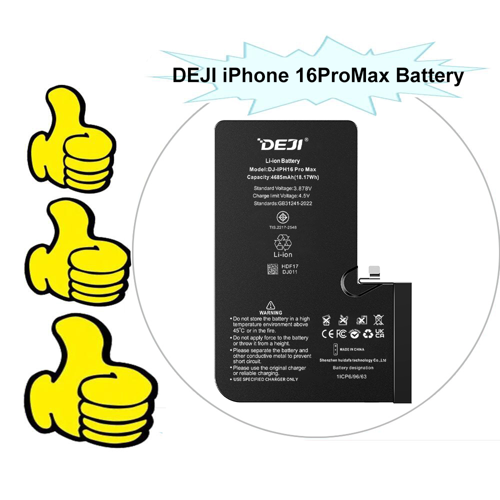 Pour iPhone 16 pro max batterie 4685mAh