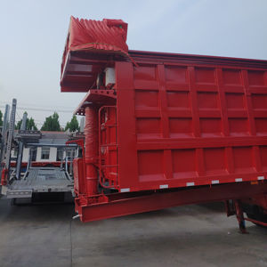 Semirremolque Volquete Trasero de Tres Ejes de Servicio Pesado, 12r22.5, Acero, Capacidad de 20001-25000 kg para Transporte de Arena, Piedra, Carbón y Agregados - Product Image 1