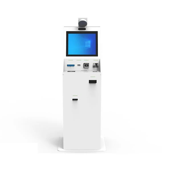 Estar Monitored Self Payment Kiosk ATM Machine Shopping Mall ATM with Cash Recycler Cash Dispenser Cash Acceptor