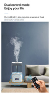 Humidificateur d'air ultrasonique, grande capacité, 5,5 l, avec télécommande intelligente, offre spéciale, 2020