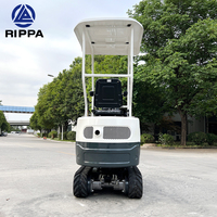 Mini-excavatrice électrique Rippa, mini-pelle de 1 tonne à vendre