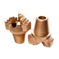Forets à pas PDC Drillsoltek pour forage de puits d'eau et forage géologique | Foret à dragage en diamant polycristallin à haute pénétration