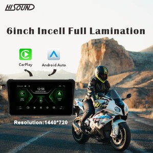 Carplay <span class=keywords><strong>Moto</strong></span> 6 pouces IPX8 Étanche Sans Fil Carplay Android Auto DVR TPMS <span class=keywords><strong>GPS</strong></span> pour <span class=keywords><strong>Moto</strong></span> - Product Image 5